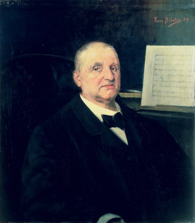 Anton Bruckner, 1889 von Ferry Peratoner